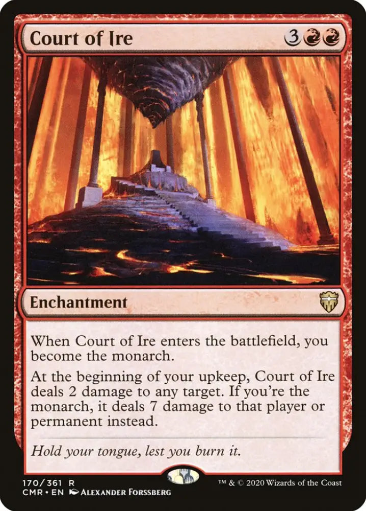 Court of Ire [Commander Legends] - MTG Single