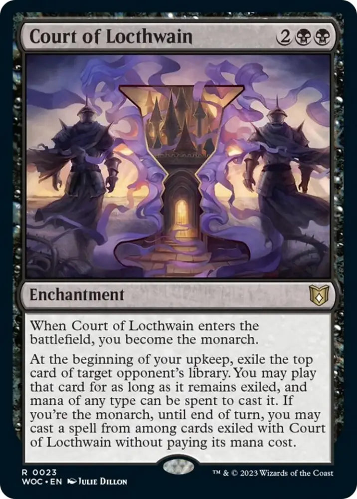 Court of Locthwain [Wilds of Eldraine Commander] - MTG Single