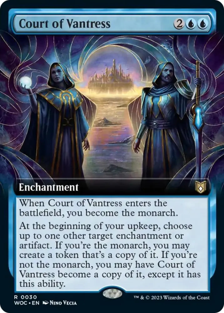 Court of Vantress (Extended Art) [Wilds of Eldraine Commander] - MTG Single