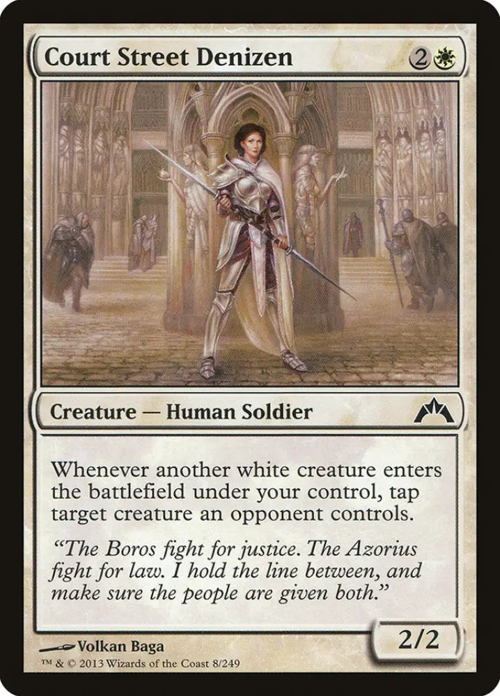 Court Street Denizen [Gatecrash] - MTG Single