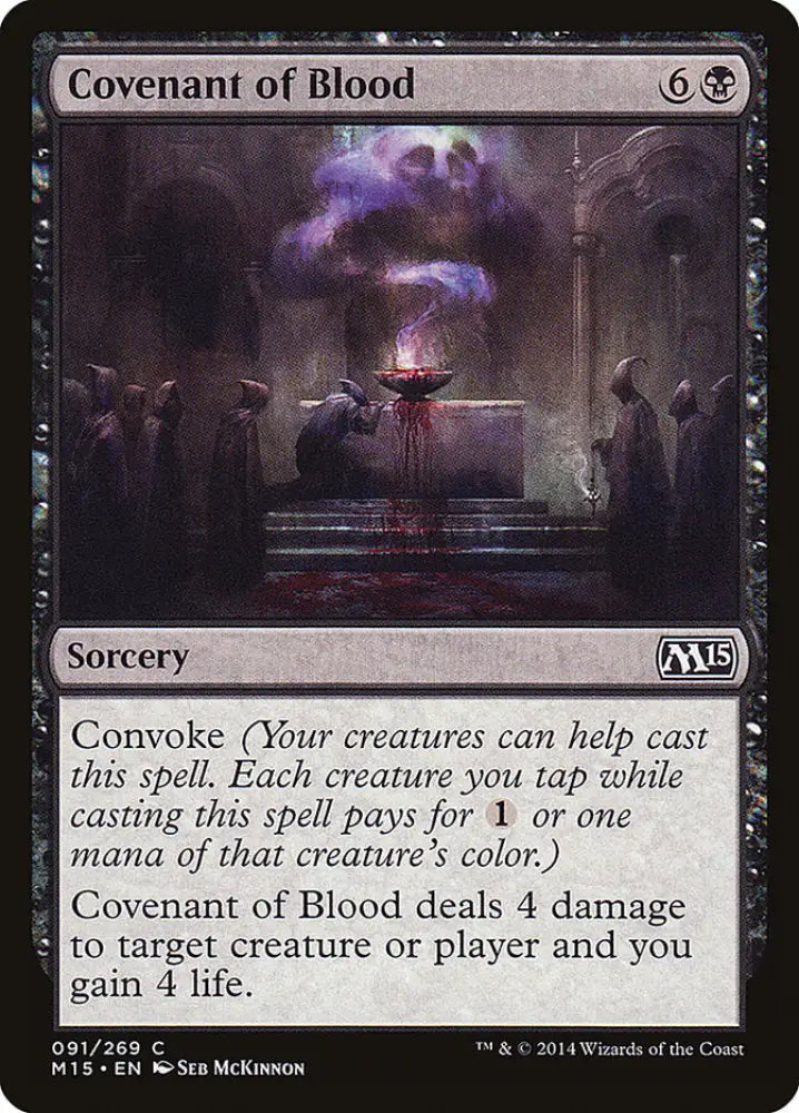 Covenant of Blood [Magic 2015] - MTG Single