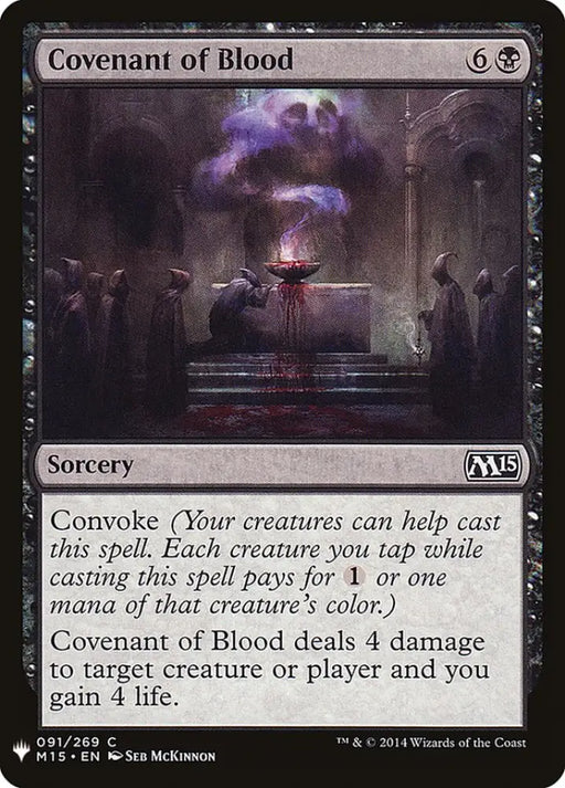 Covenant of Blood [Mystery Booster] - MTG Single