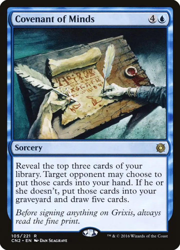 Covenant of Minds [Conspiracy: Take the Crown] - MTG Single