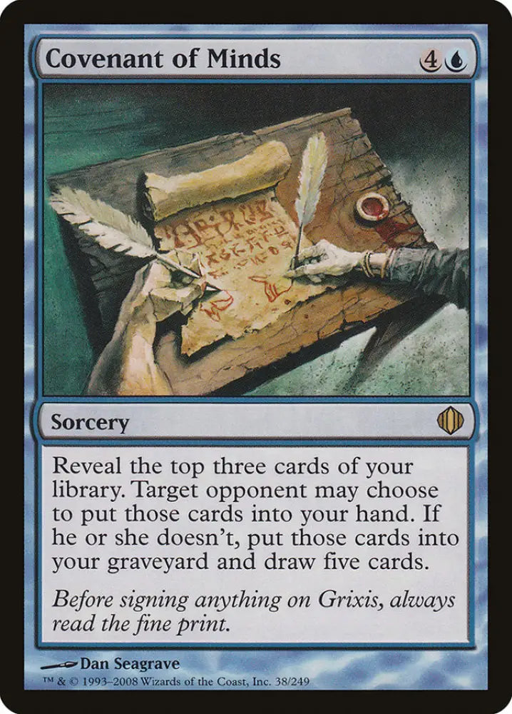 Covenant of Minds [Shards of Alara] - MTG Single