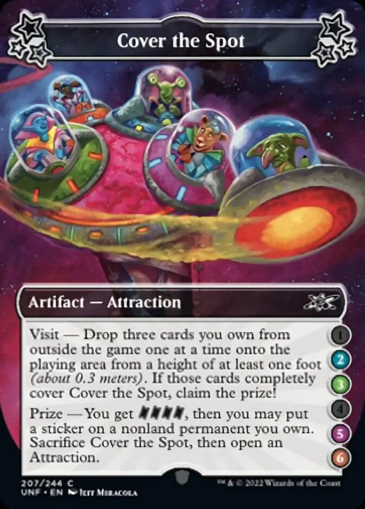 Cover the Spot (2-3-5-6) [Unfinity] - MTG Single