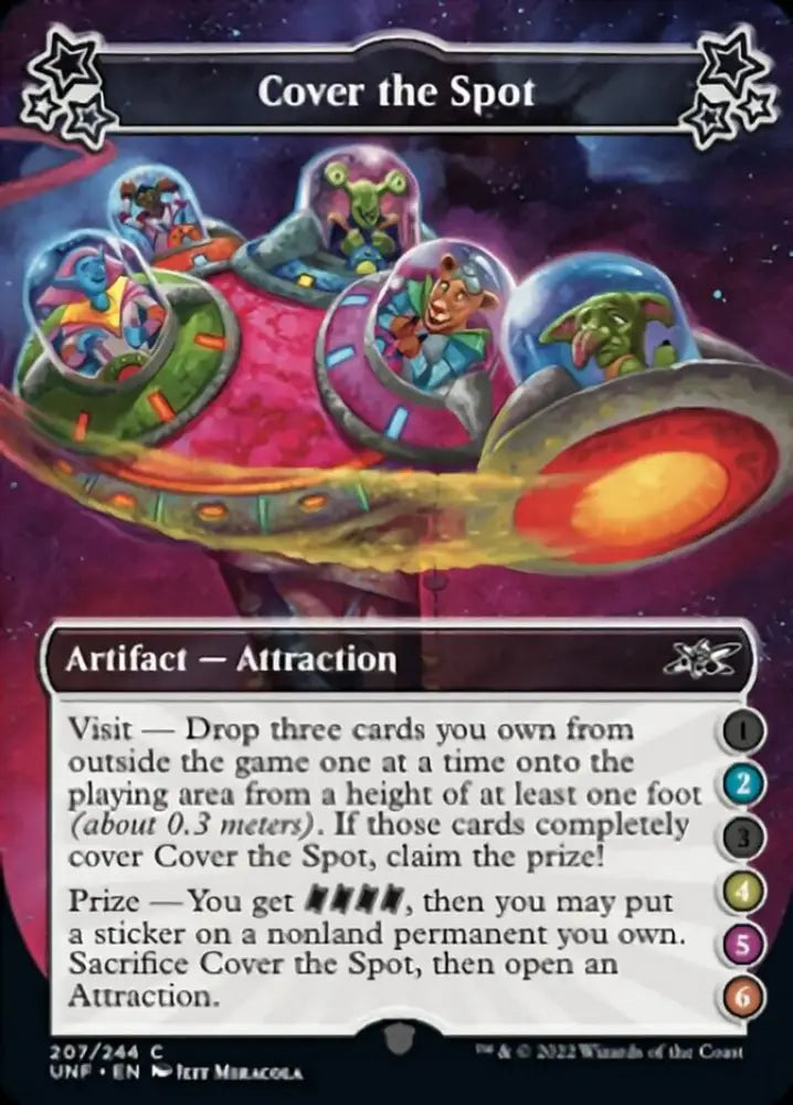 Cover the Spot (2-4-5-6) [Unfinity] - MTG Single