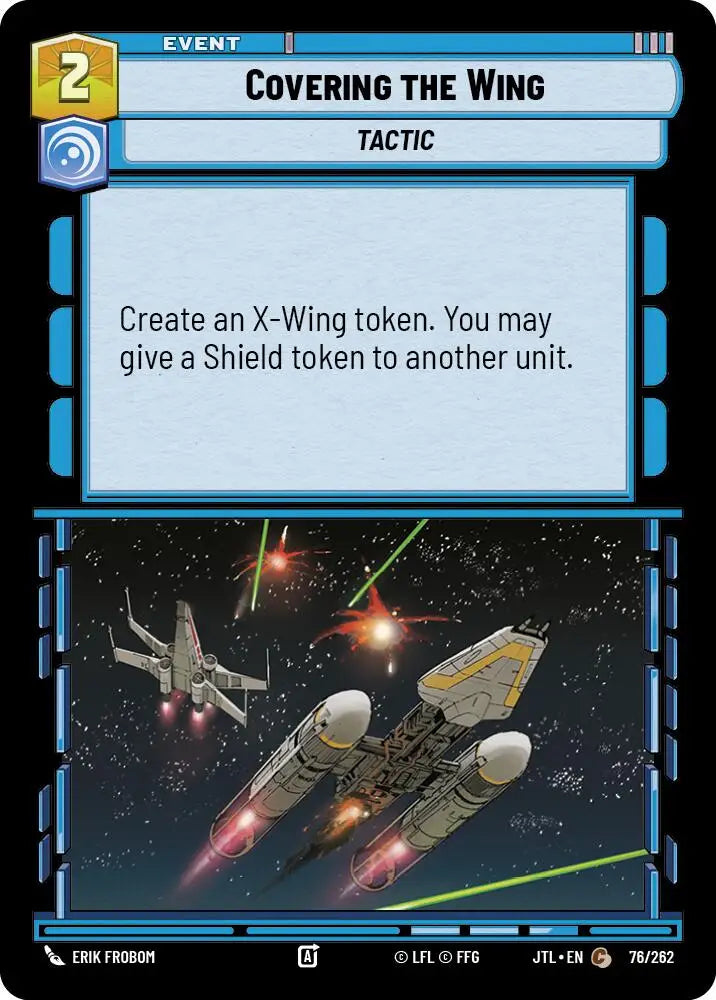 Covering the Wing (076/262) [Jump to Lightspeed] - Star Wars: Unlimited Single