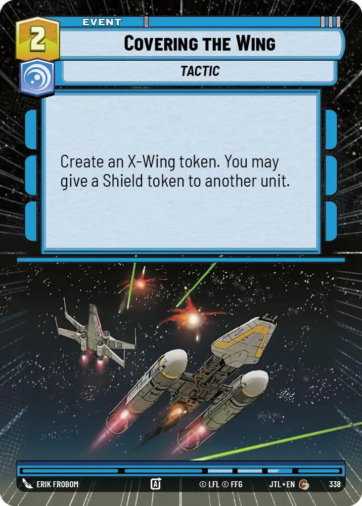 Covering the Wing (Hyperspace) (338) [Jump to Lightspeed] - Star Wars: Unlimited Single
