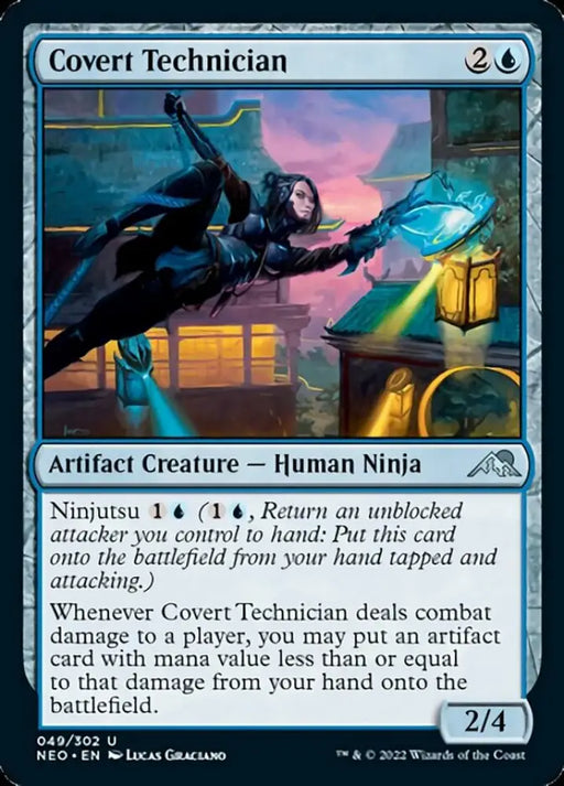 Covert Technician [Kamigawa: Neon Dynasty] - MTG Single