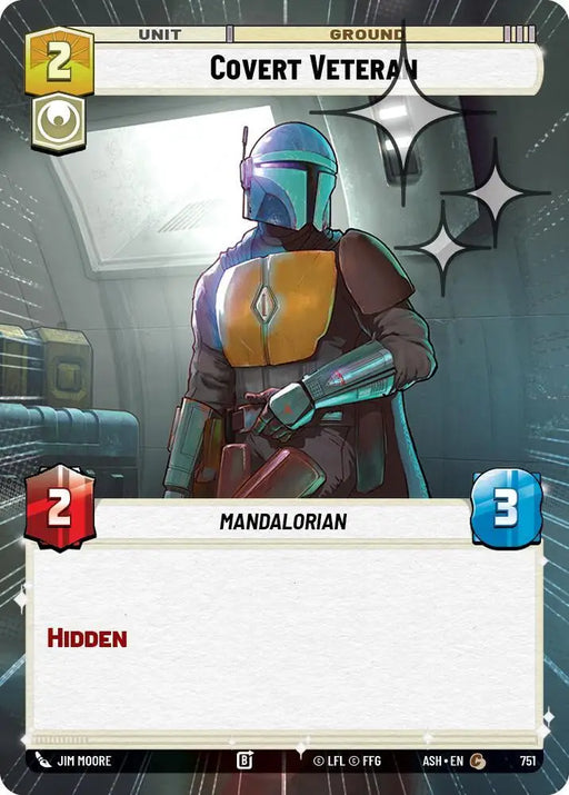 Covert Veteran (Hyperspace Foil) (751) [Ashes of the Empire]