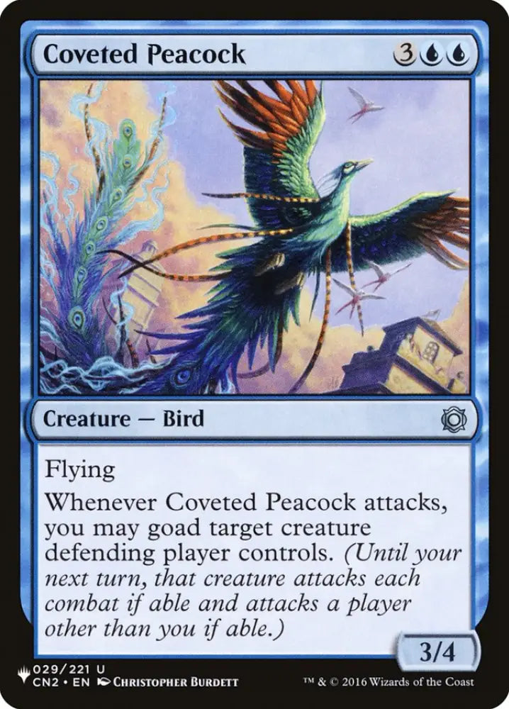Coveted Peacock [The List] - MTG Single