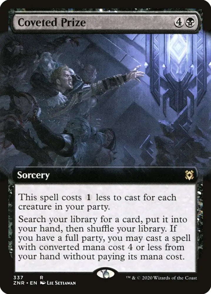 Coveted Prize (Extended Art) [Zendikar Rising] - MTG Single