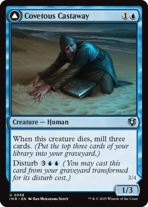 Covetous Castaway // Ghostly Castigator [Innistrad Remastered] - MTG Single