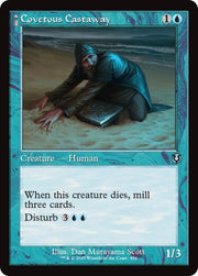 Covetous Castaway // Ghostly Castigator (Retro Frame) [Innistrad Remastered] - MTG Single