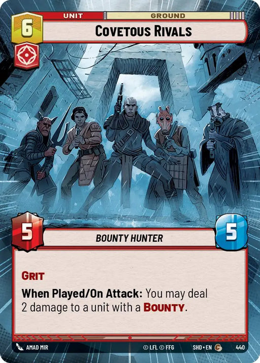 Covetous Rivals (Hyperspace) (440) [Shadows of the Galaxy] - Star Wars: Unlimited Single