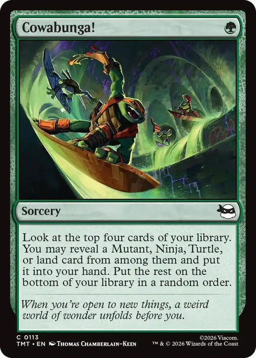 Cowabunga! (113) [Teenage Mutant Ninja Turtles]
