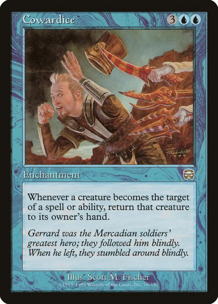 Cowardice [Mercadian Masques] - MTG Single