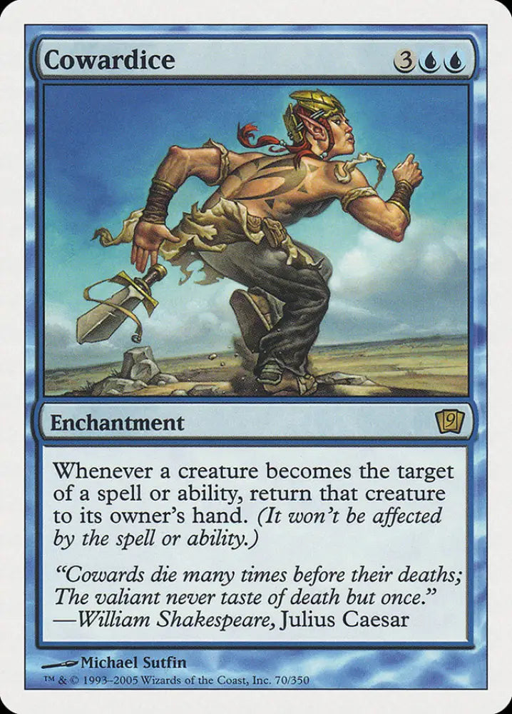 Cowardice [Ninth Edition] - MTG Single
