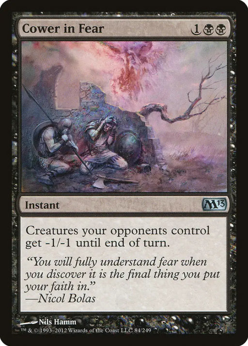 Cower in Fear [Magic 2013] - MTG Single