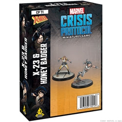 Marvel Crisis Protocol Miniatures Game X-23 & Honey Badger