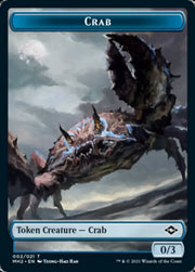 Crab // Food (18) Double-Sided Token [Modern Horizons 2 Tokens] - MTG Single