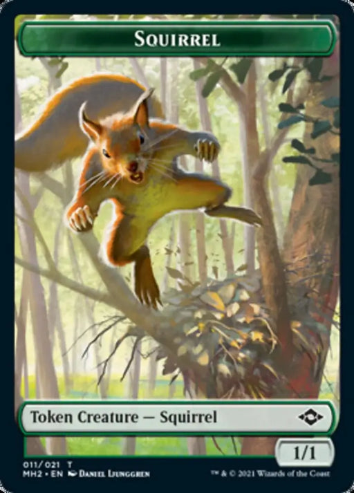 Crab // Squirrel Double-Sided Token [Modern Horizons 2 Tokens] - MTG Single