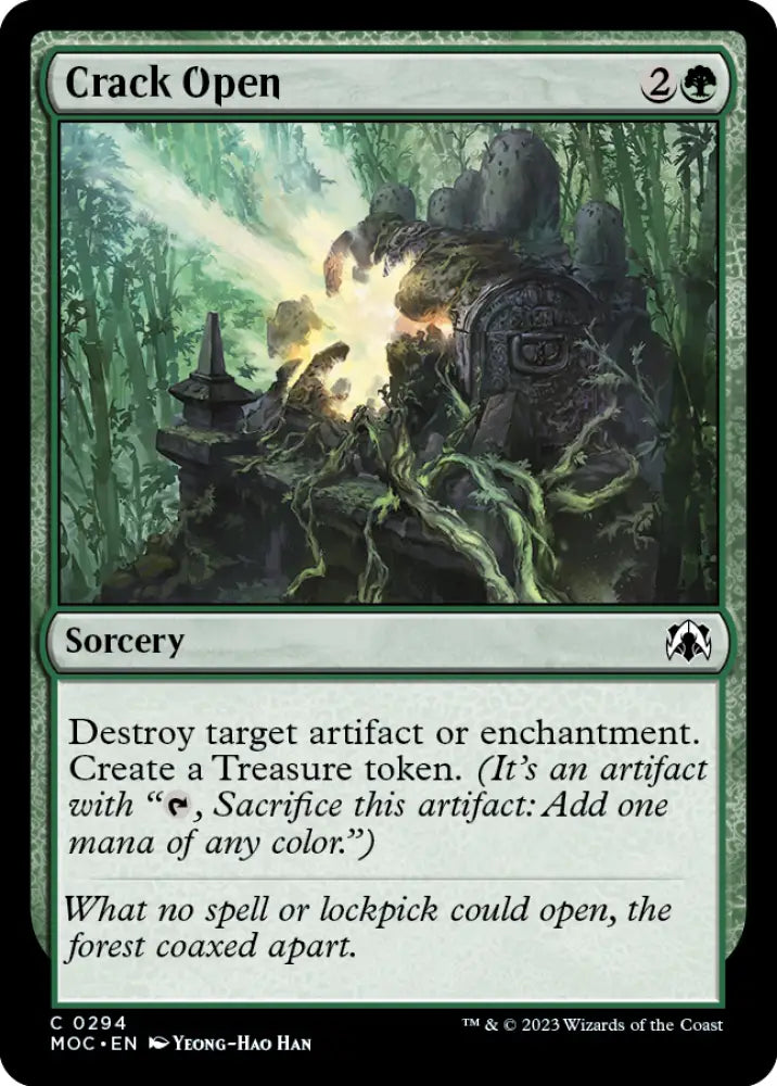 Crack Open [March of the Machine Commander] - MTG Single