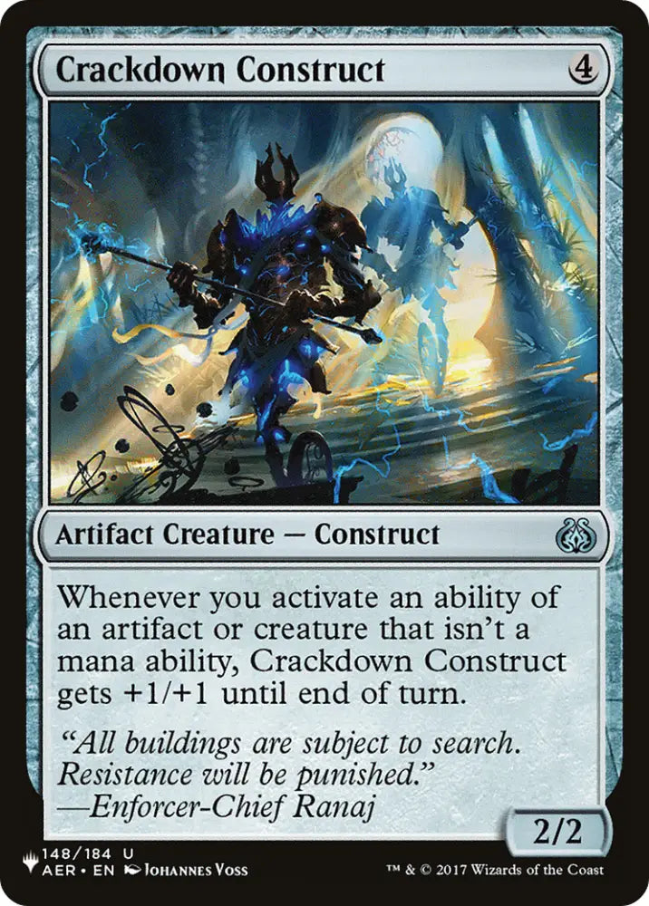 Crackdown Construct [The List] - MTG Single