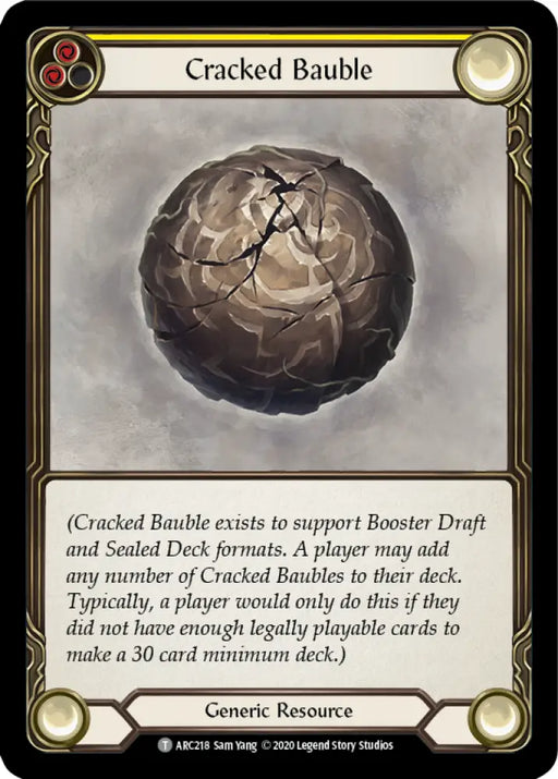Cracked Bauble [Arcane Rising Unlimited] Unlimited Normal - Flesh And Blood Single