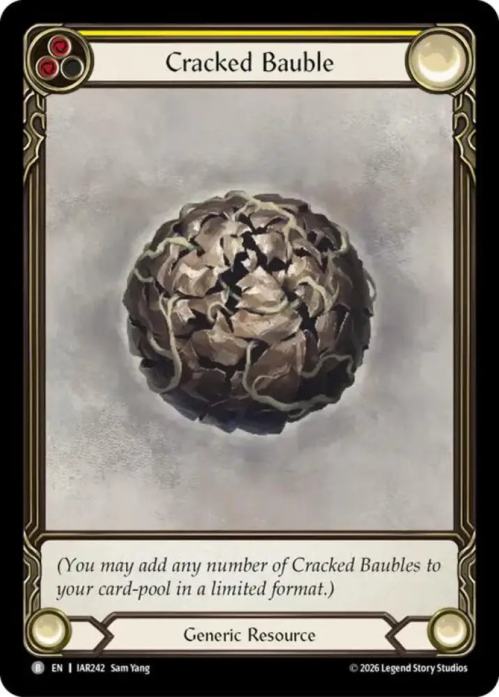 Cracked Bauble (IAR242) [Usurp the Shadow Throne]