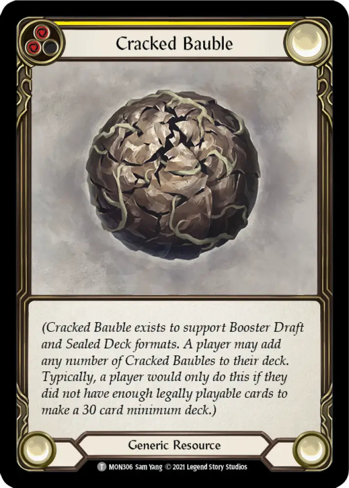 Cracked Bauble [Monarch 1st Edition] 1st Edition Normal - Flesh And Blood Single