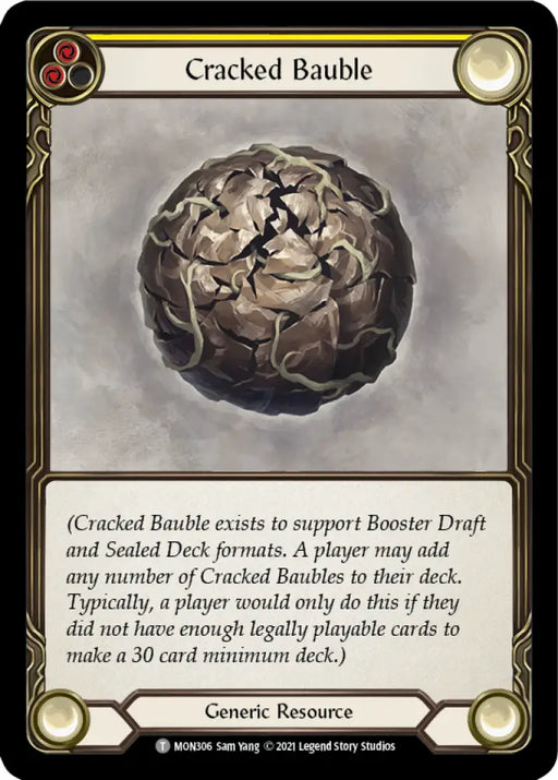 Cracked Bauble [Monarch 1st Edition] 1st Edition Normal - Flesh And Blood Single
