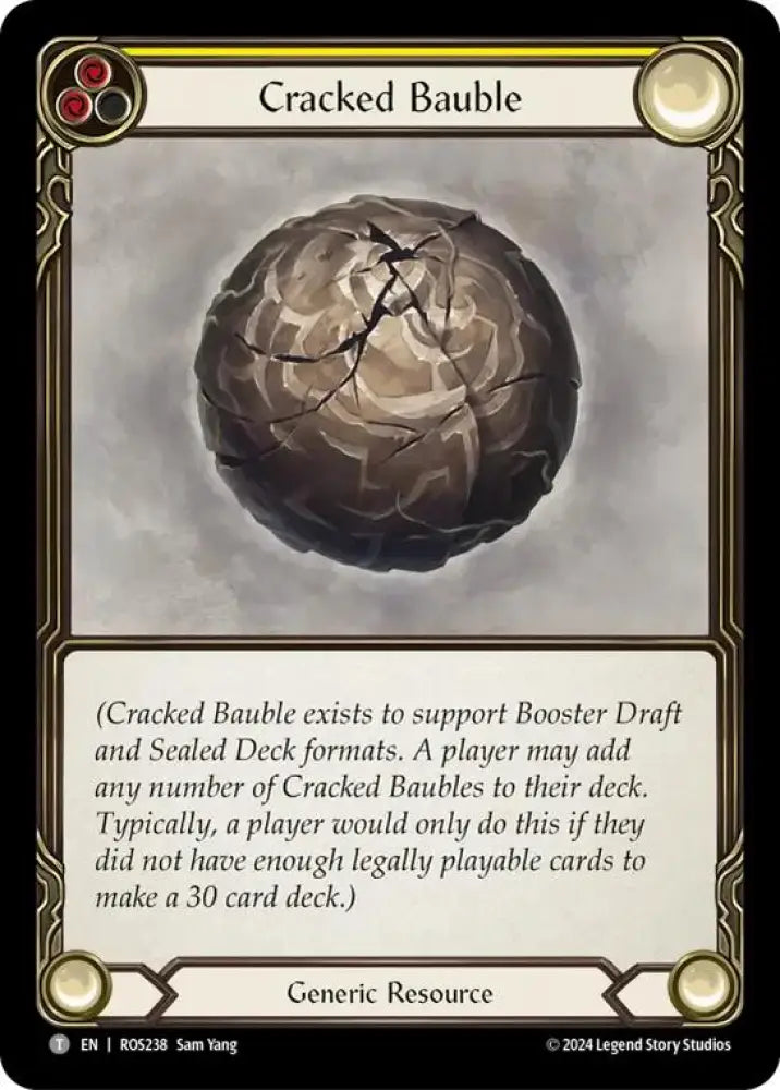 Cracked Bauble [Rosetta] - Flesh And Blood Single