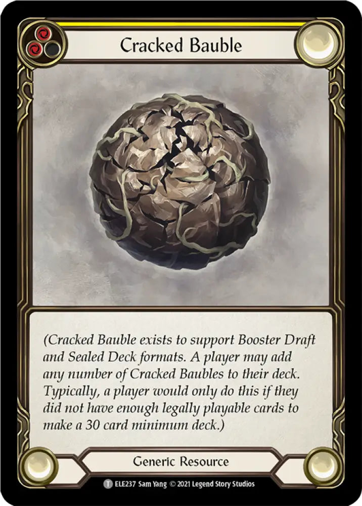 Cracked Bauble [Tales of Aria 1st Edition] 1st Edition Normal - Flesh And Blood Single