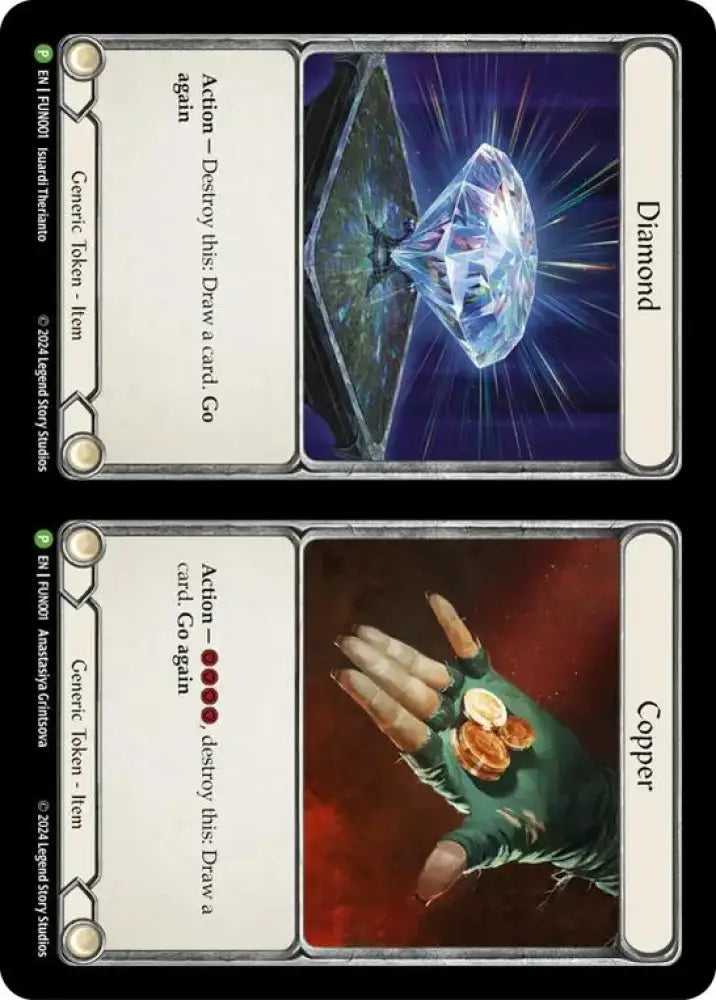 Cracker Bauble // Diamond and Copper [LGS360-FUN001] (Promo) - Flesh And Blood Single
