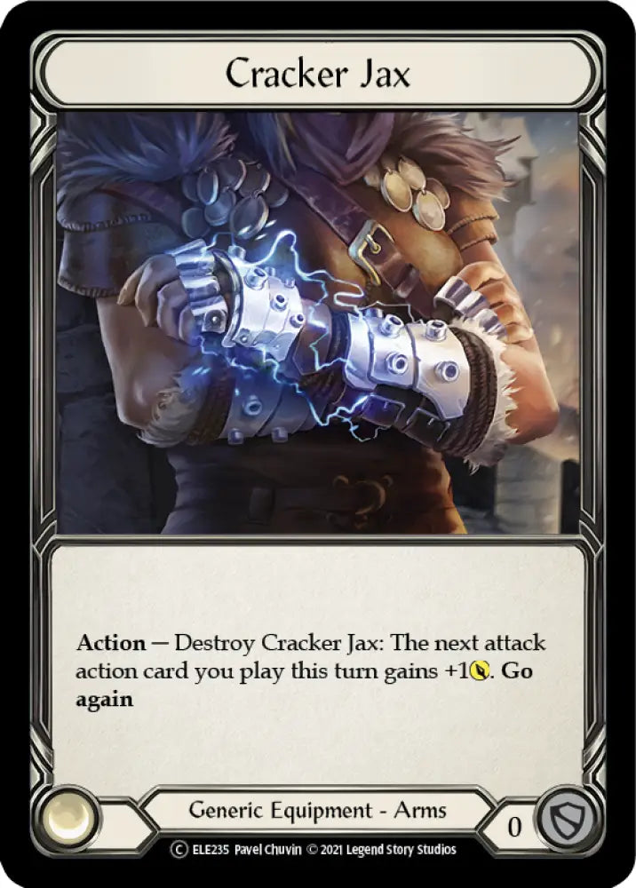 Cracker Jax [Tales of Aria Unlimited] Unlimited Rainbow Foil - Flesh And Blood Single