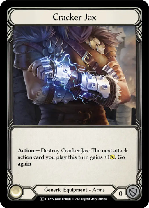 Cracker Jax [Tales of Aria Unlimited] Unlimited Rainbow Foil - Flesh And Blood Single