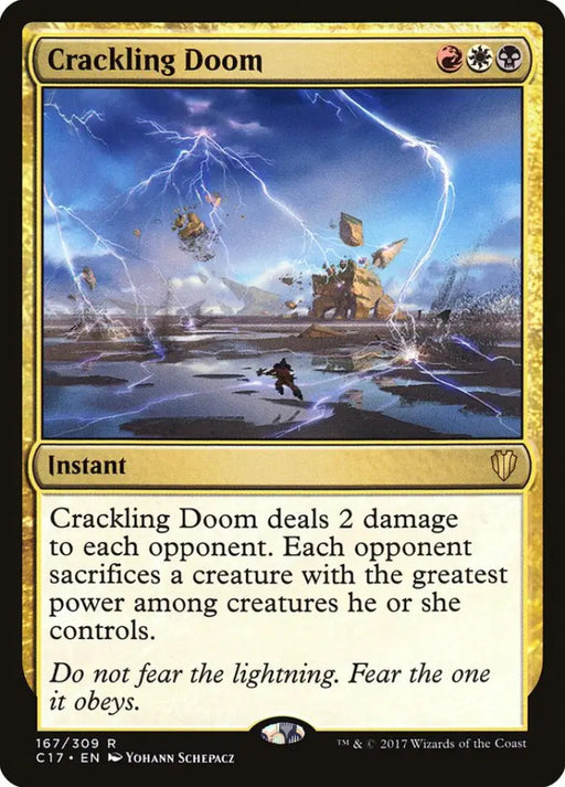 Crackling Doom [Commander 2017] - MTG Single