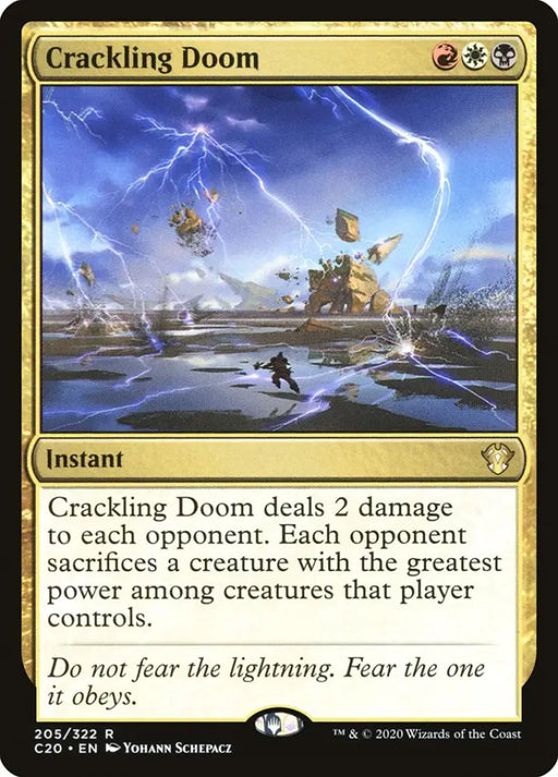 Crackling Doom [Commander 2020] - MTG Single