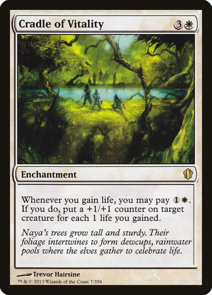 Cradle of Vitality [Commander 2013] - MTG Single
