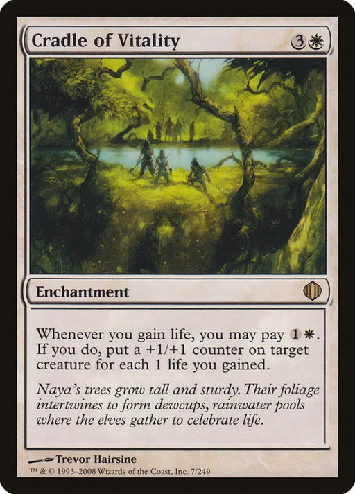 Cradle of Vitality [Shards of Alara] - MTG Single