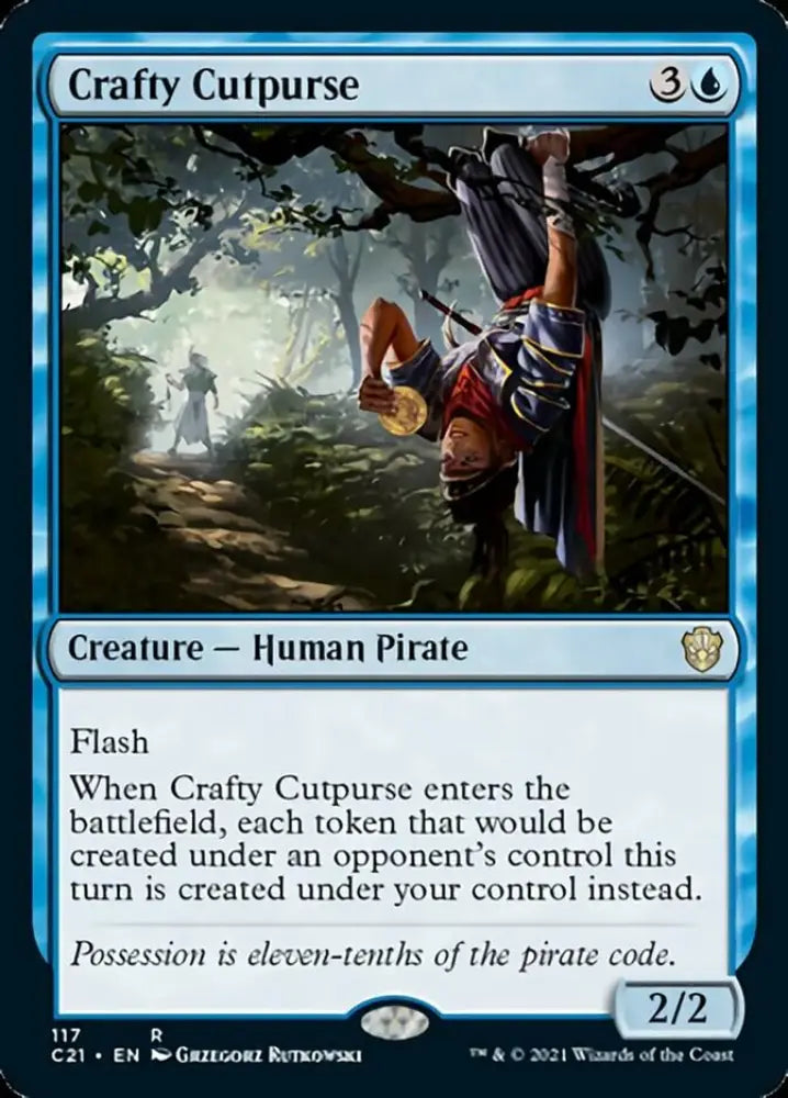 Crafty Cutpurse [Commander 2021] - MTG Single