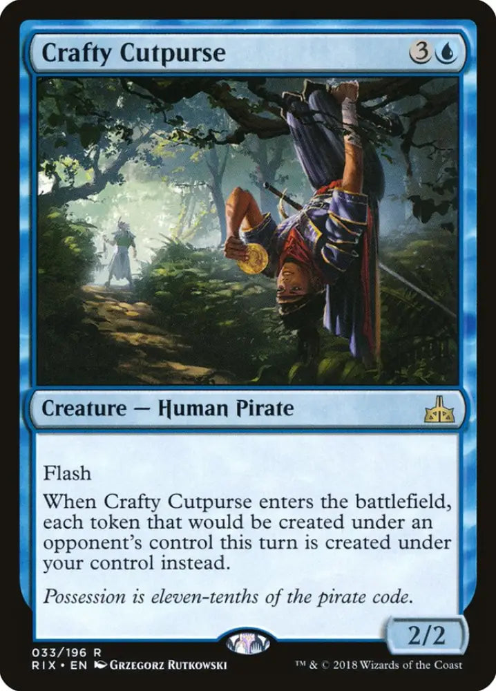 Crafty Cutpurse [Rivals of Ixalan] - MTG Single