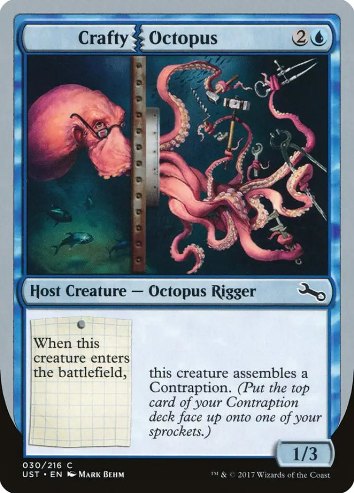 Crafty Octopus [Unstable] - MTG Single