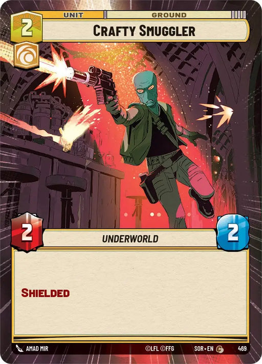 Crafty Smuggler (Hyperspace) (469) [Spark of Rebellion] - Star Wars: Unlimited Single