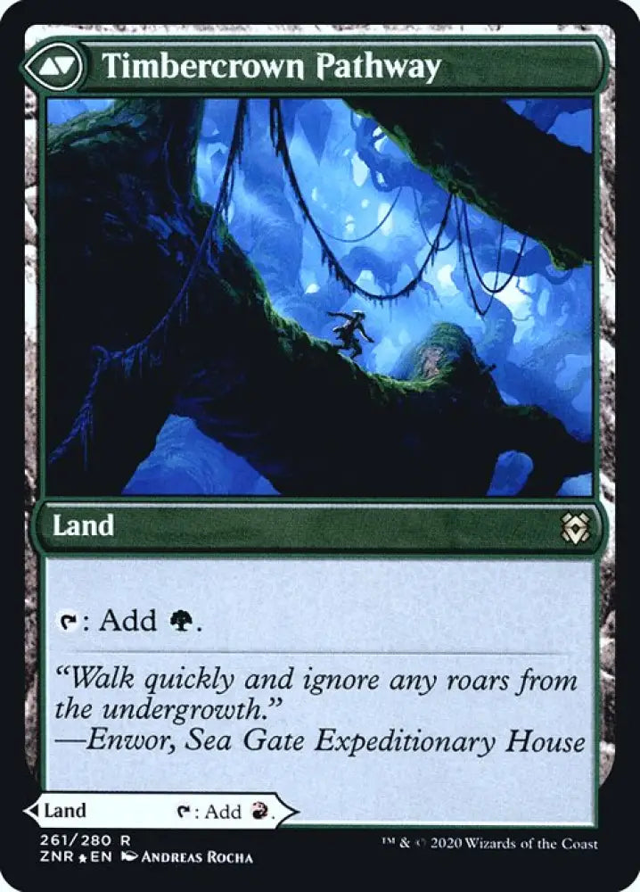 Cragcrown Pathway (261) [Prerelease Cards] Reverse