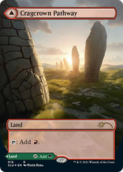 Cragcrown Pathway (Borderless) (16) [Secret Lair Series] [Borderless]