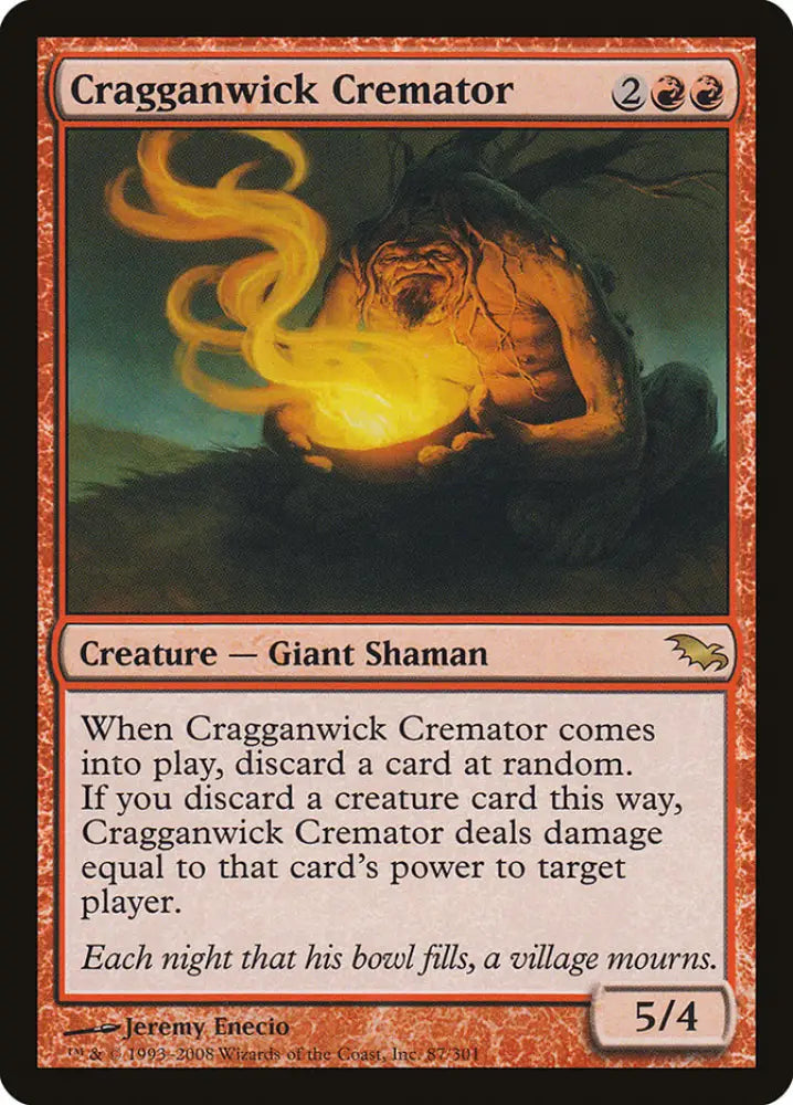 Cragganwick Cremator [Shadowmoor] - MTG Single