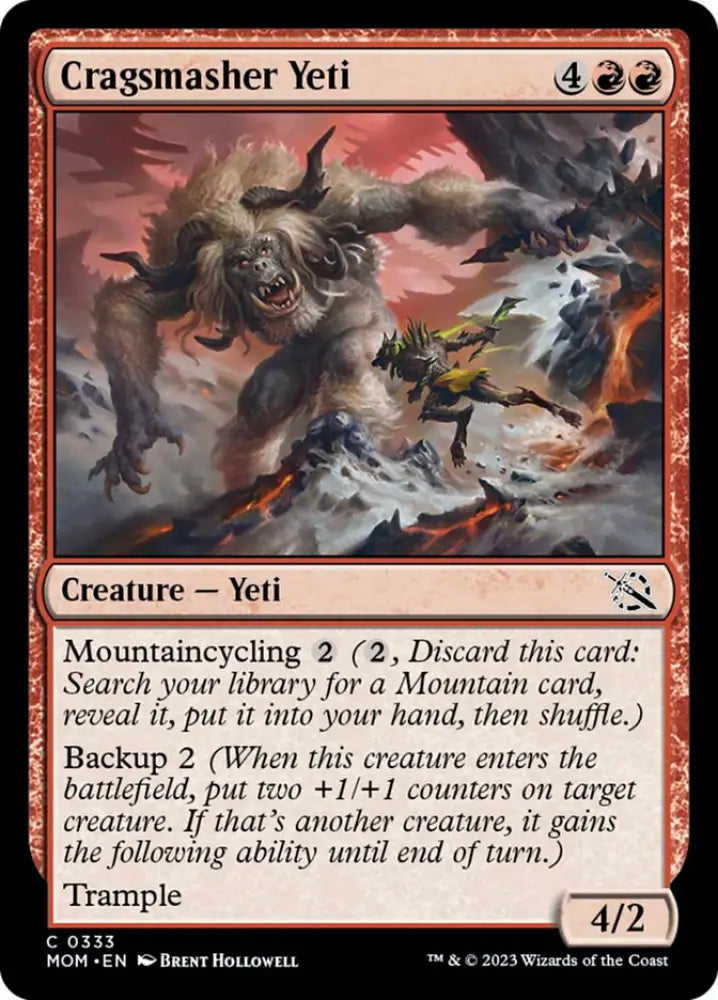 Cragsmasher Yeti [March of the Machine] - MTG Single