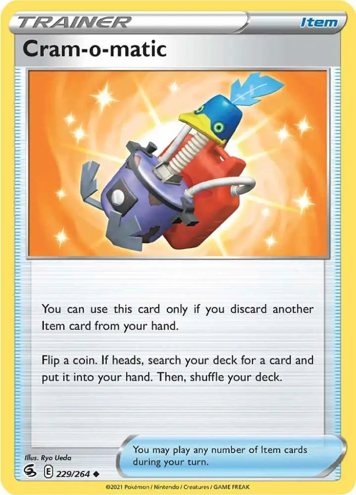 Cram-o-matic (229/264) [Sword & Shield: Fusion Strike] - Pokemon Single